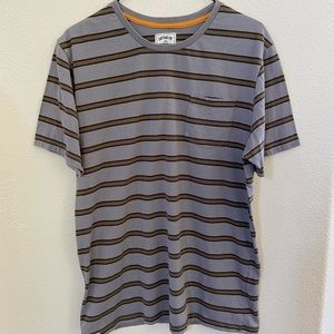 Gray Captain Fin T-shirt size large